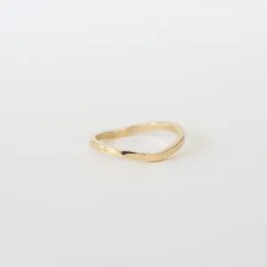 14K Yellow Gold Organic Ring