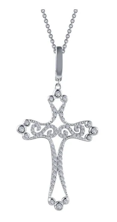 9P050CLP Ornate Cross Pendant