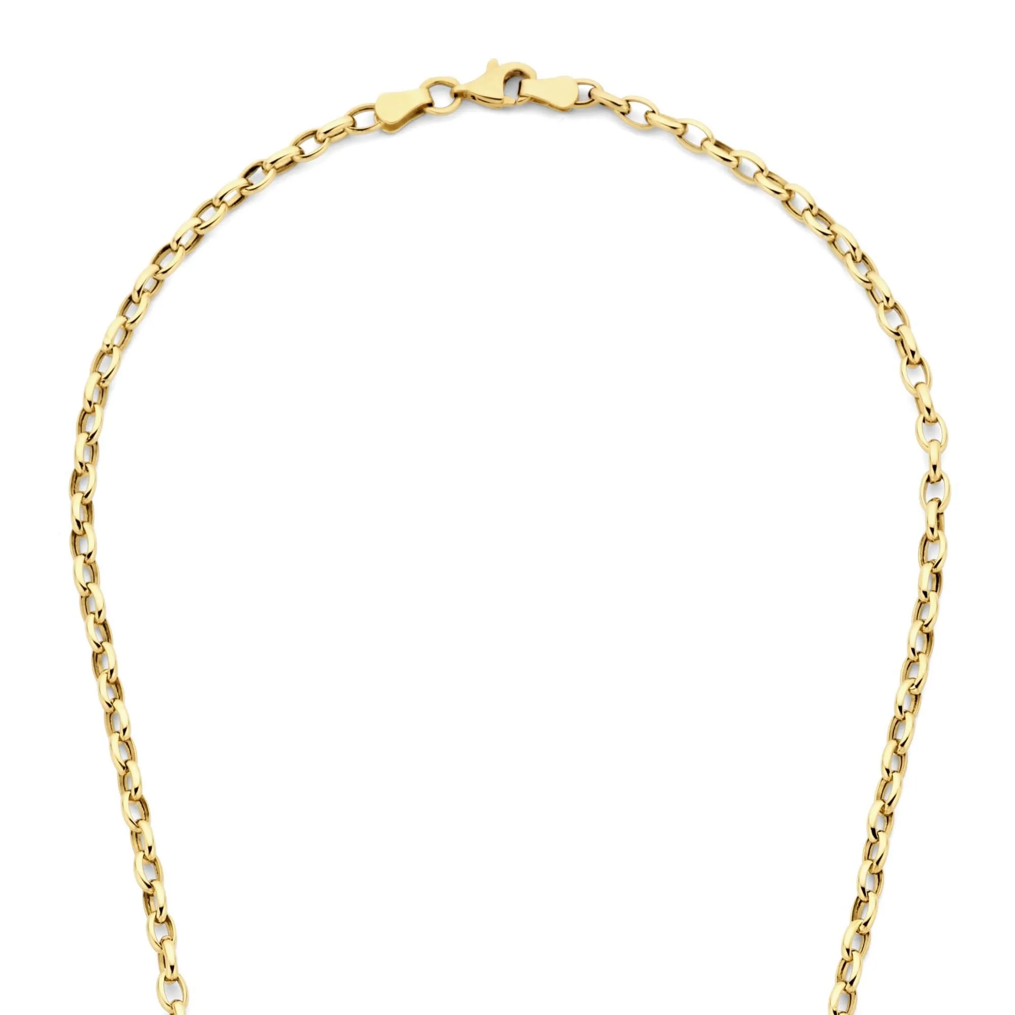 Aidee Camille 14 karat gold link necklace