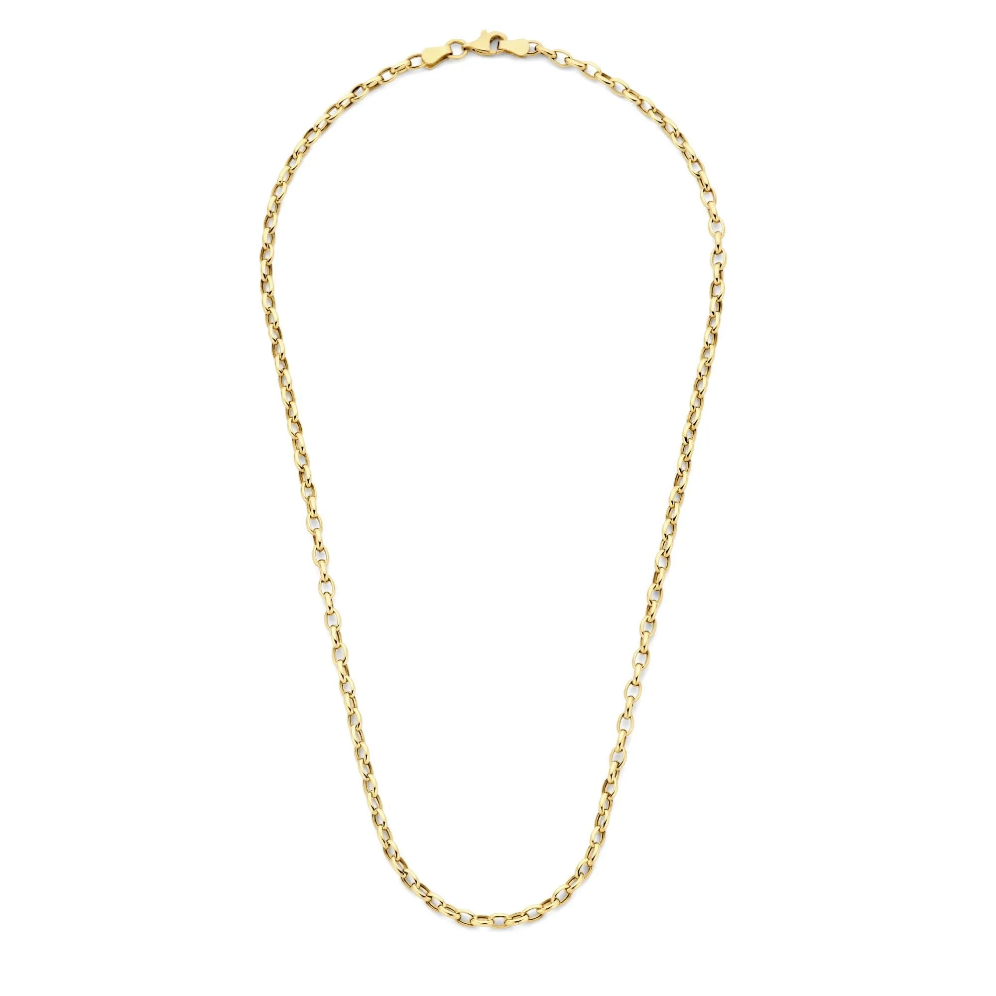 Aidee Camille 14 karat gold link necklace