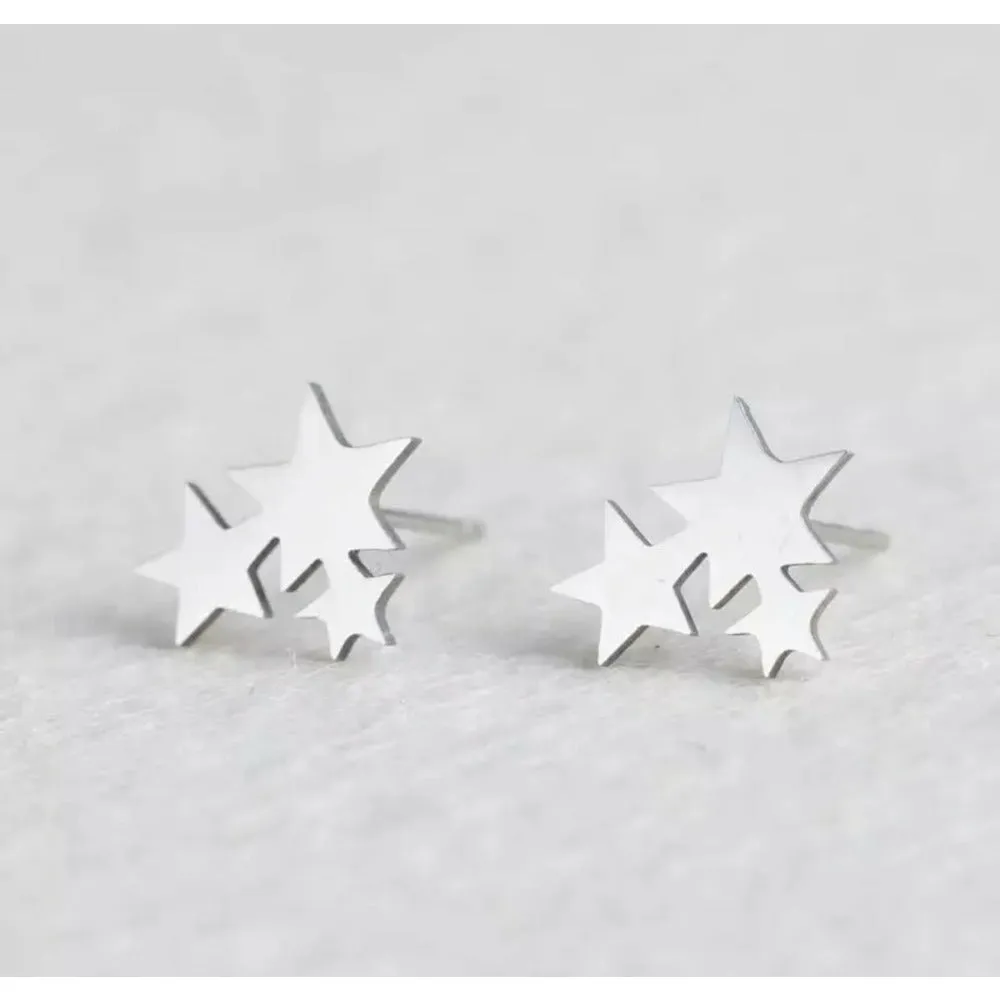 Amira Stainless Steel Studs