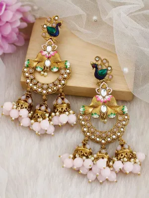 Blush Vrishank Jhumkis