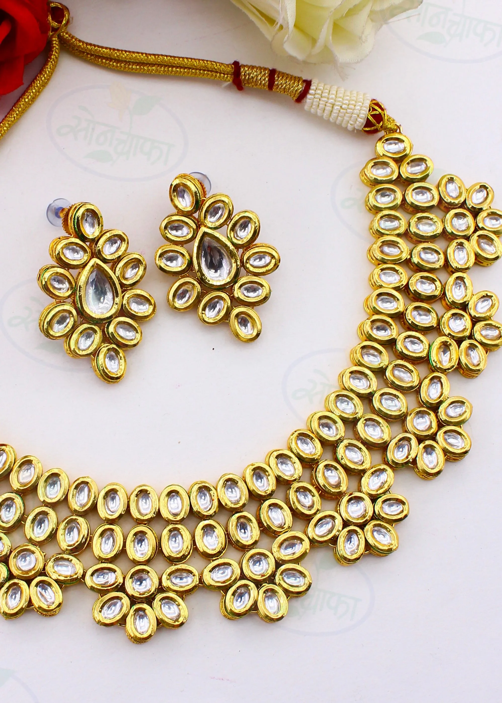 BRIDAL DESIGNER KUNDAN NECKLACE