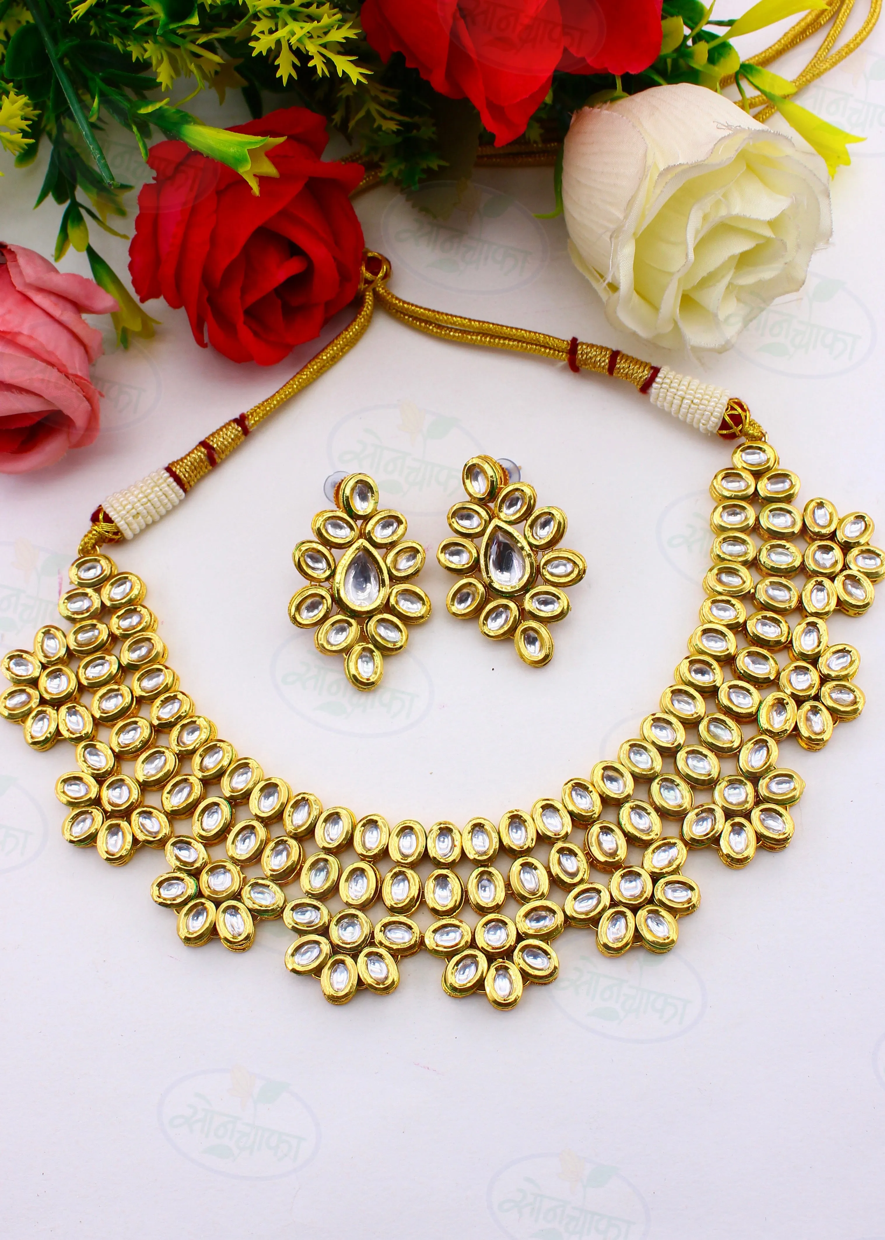 BRIDAL DESIGNER KUNDAN NECKLACE