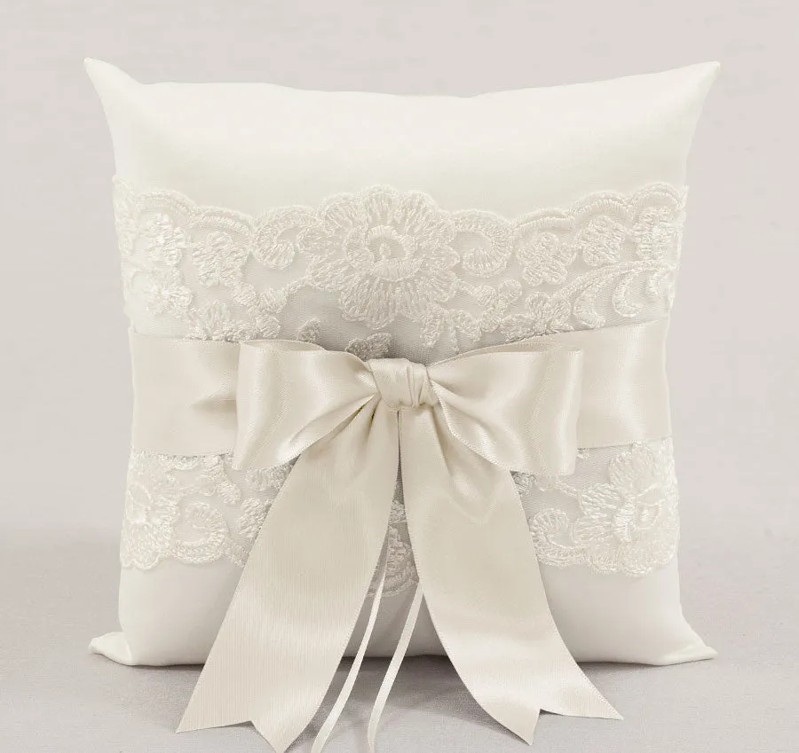 Chantilly Lace Ring Bearer Pillow