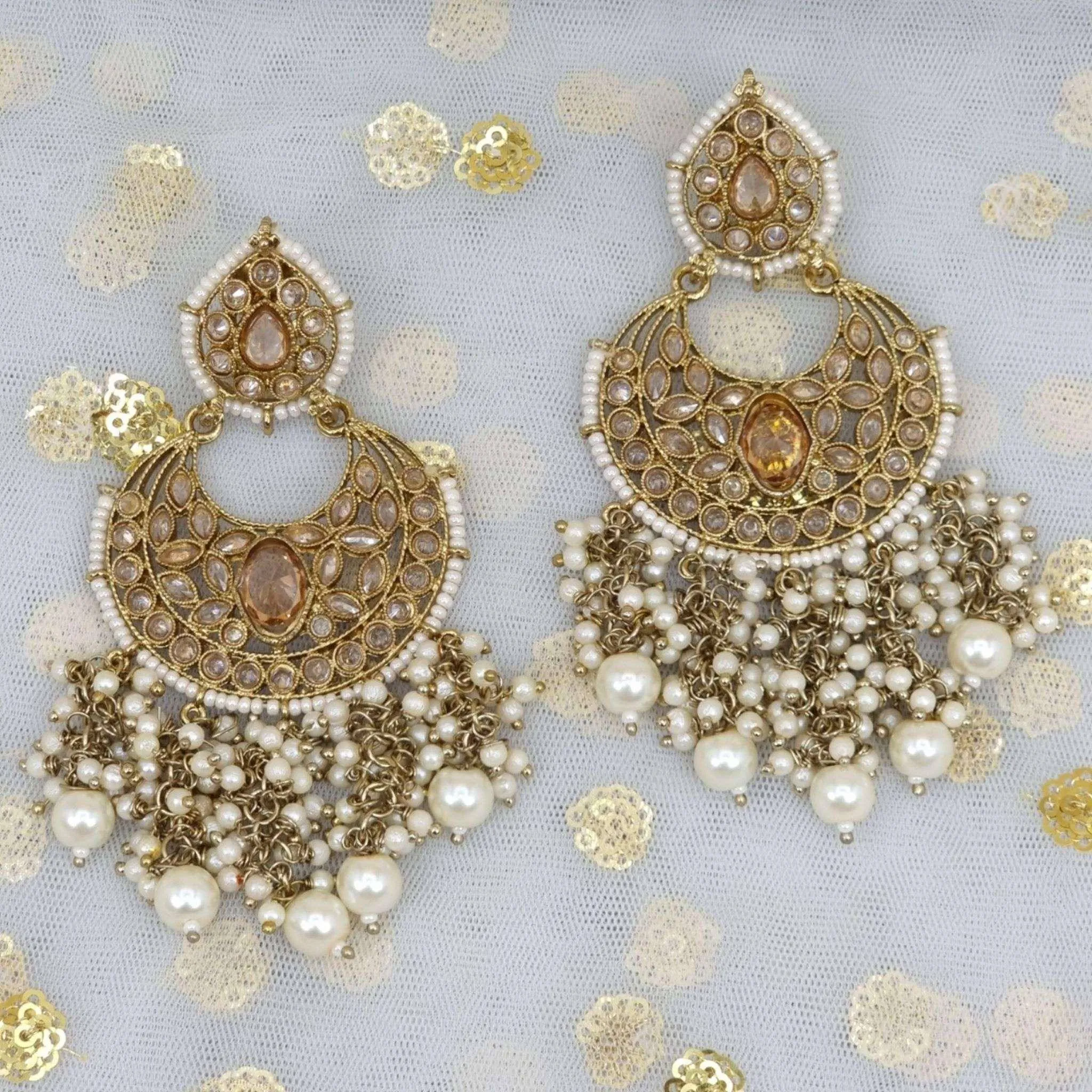 Chaya Bridal Chandelier Earrings