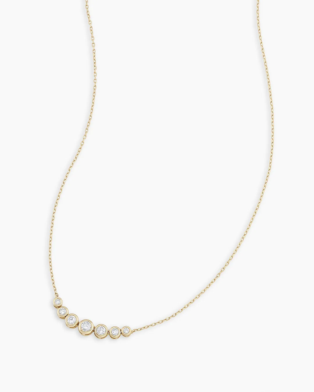 Classic Diamond Mini Row Necklace