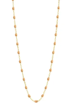 Classic Gigi Necklace Nude-16.5"