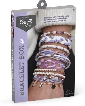 Craft-crush Lilac Bracelet Box Kit