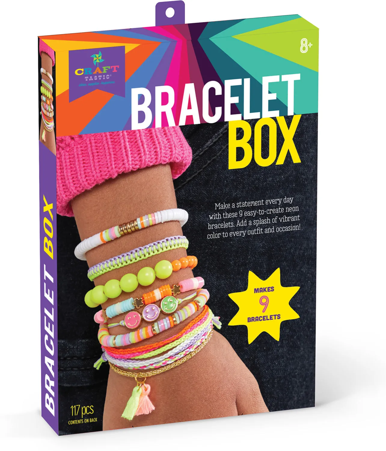 Craft-tastic Neon Bracelet Box