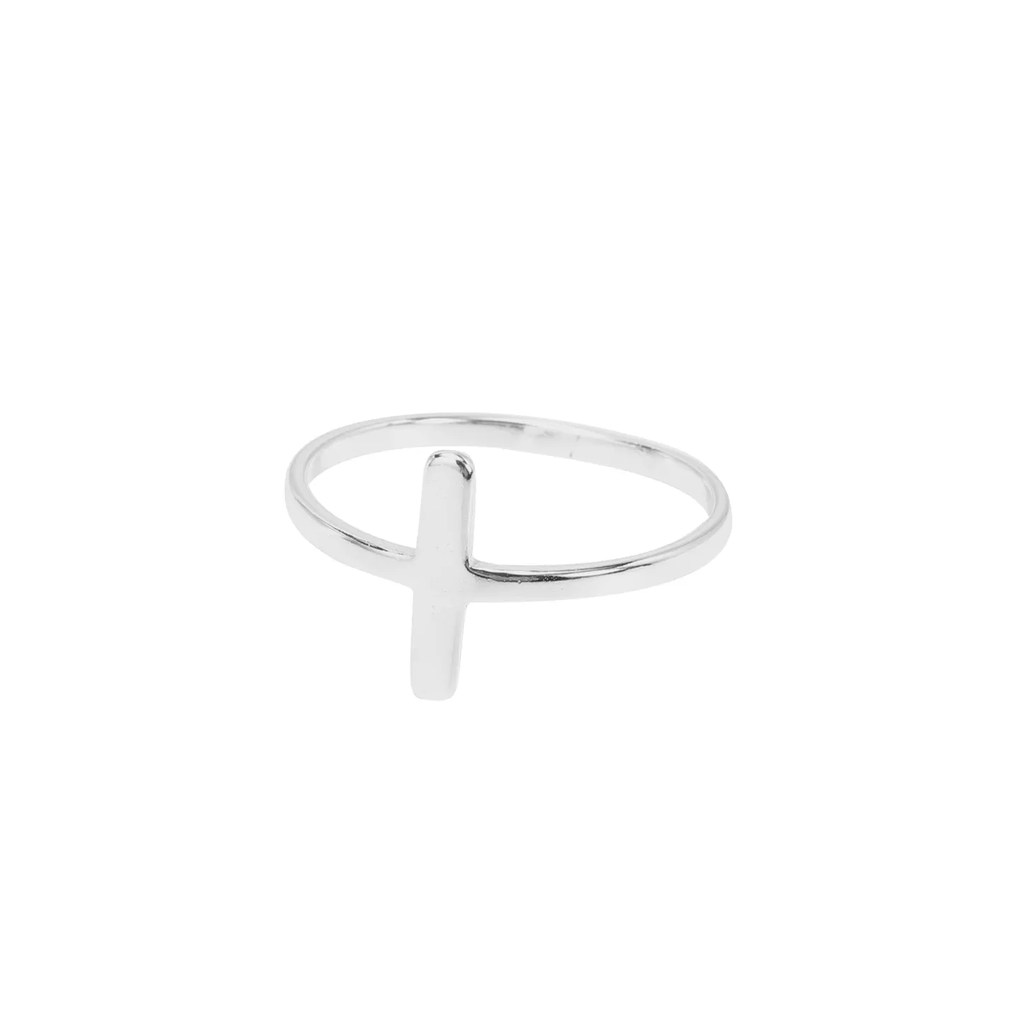 *Cross Ring, Silver