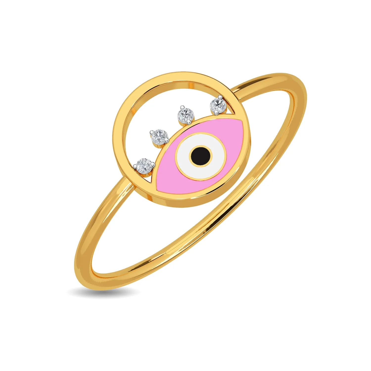 Damla Evil Eye Ring