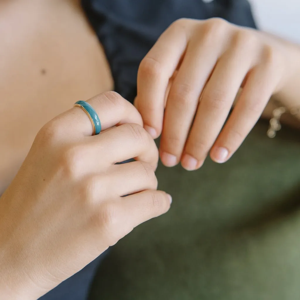 Daphne Bold Enamel Ring