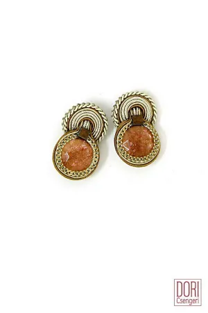 Desert Rose Day To Evening Earrings