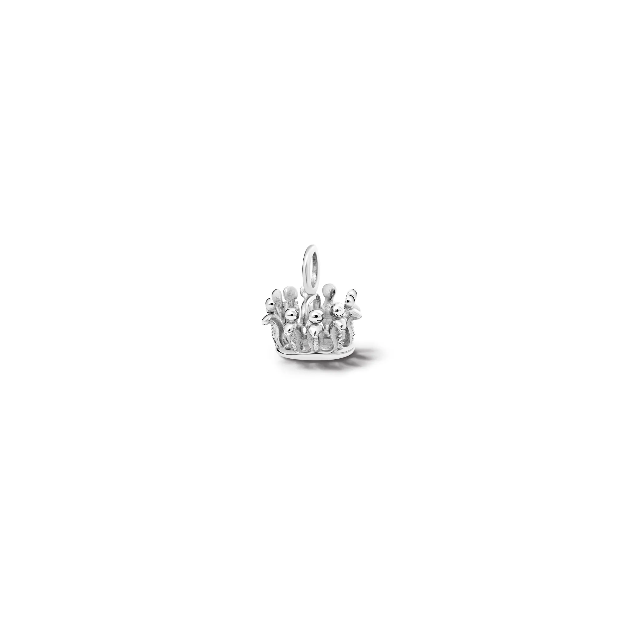 Egyptian Epiphany Crown Necklace Pendant Silver