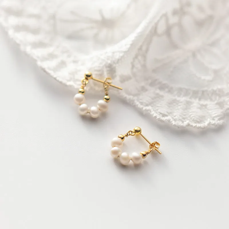 Elegant Pearl Earrings