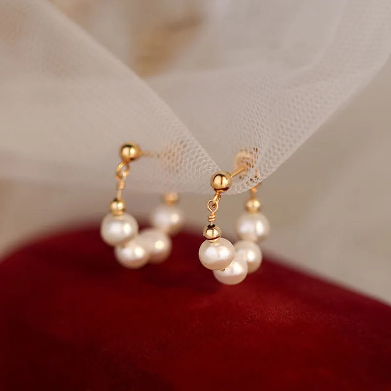 Elegant Pearl Earrings