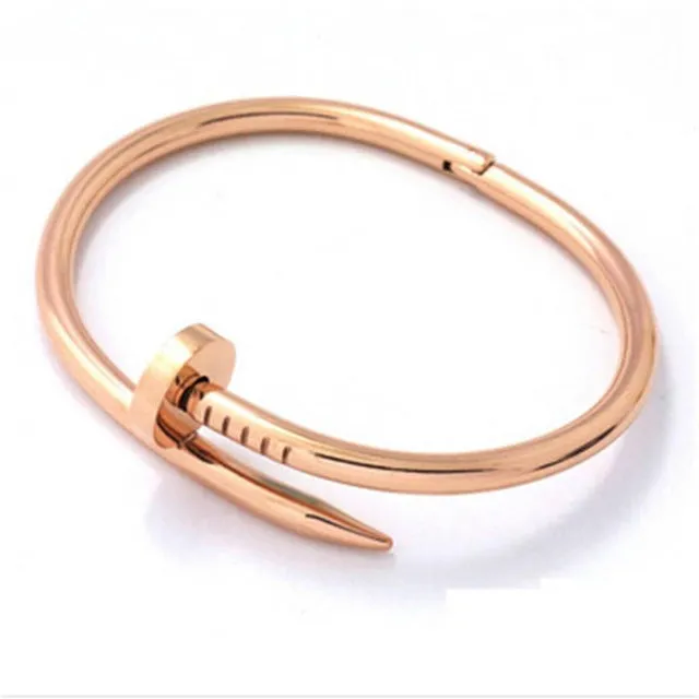 Fashion Women Bracelets & Bangles Summer Style Screw Open Bangles For Women Rhinestone Bracelets Fine Jewelry