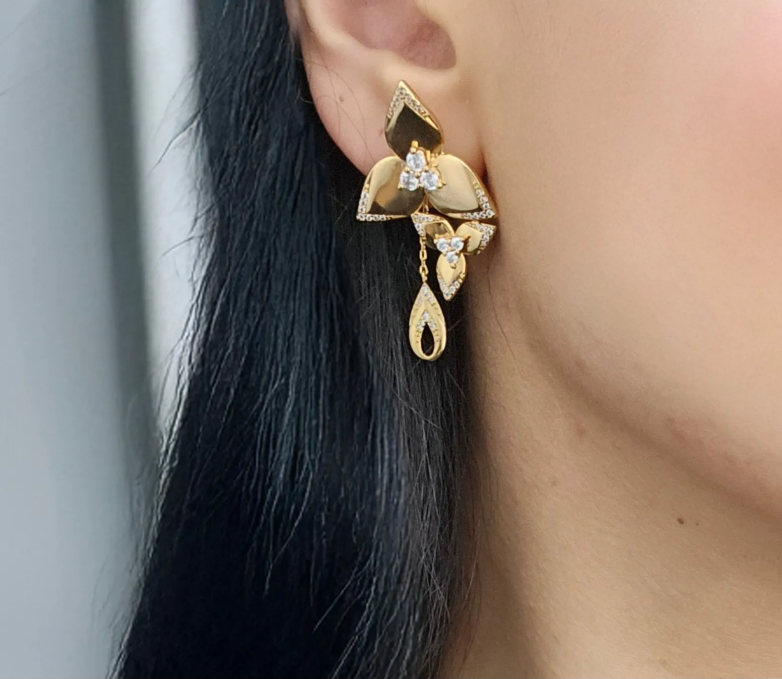 Flora- multi-wear earrings