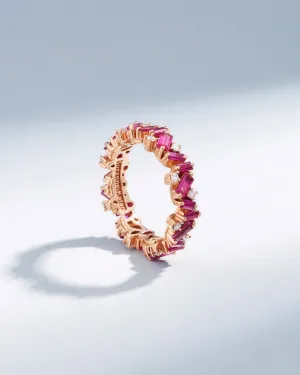 Frenzy Ruby Eternity Band