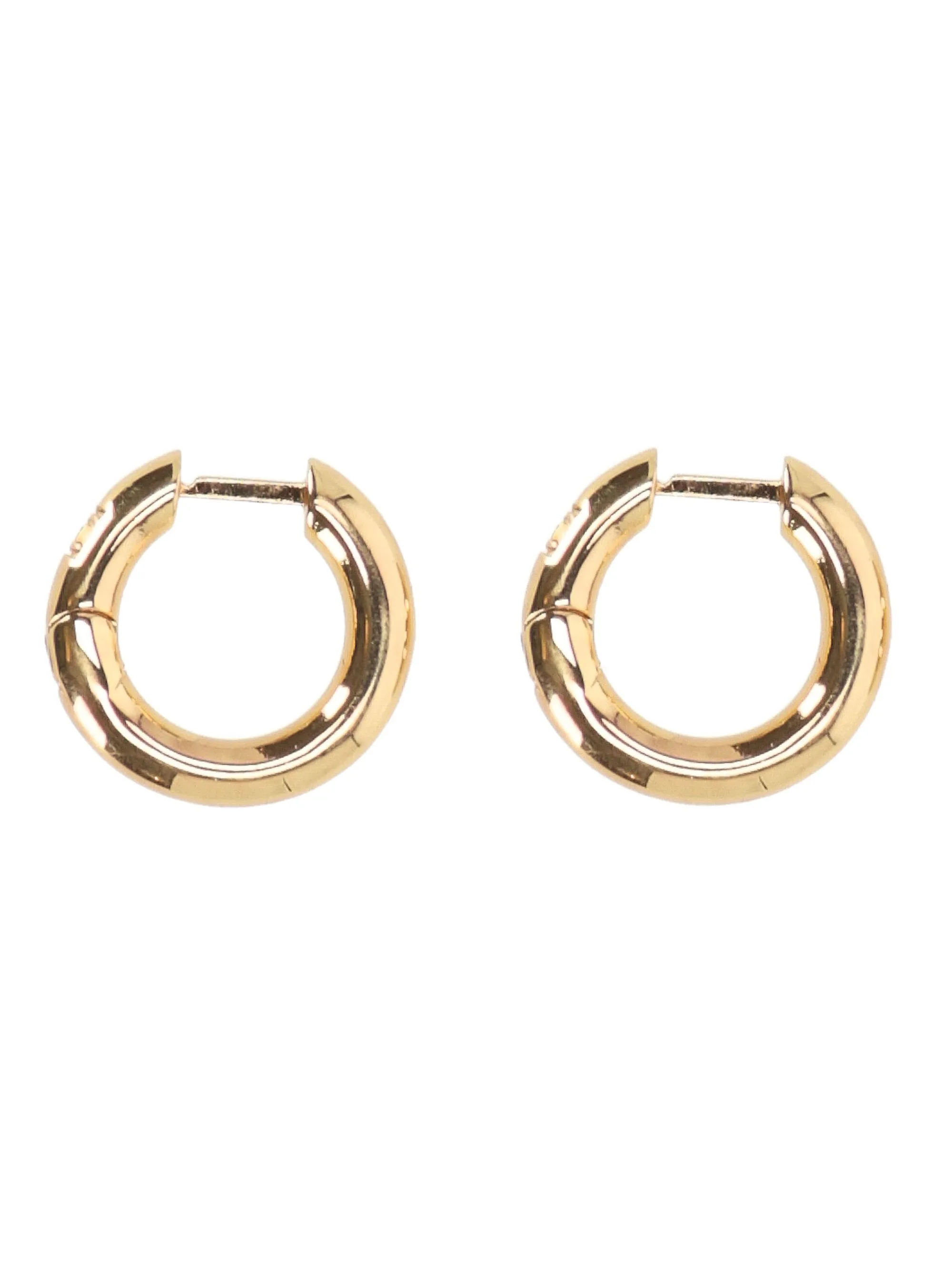 Gilded Bronze Eva Small Earrings