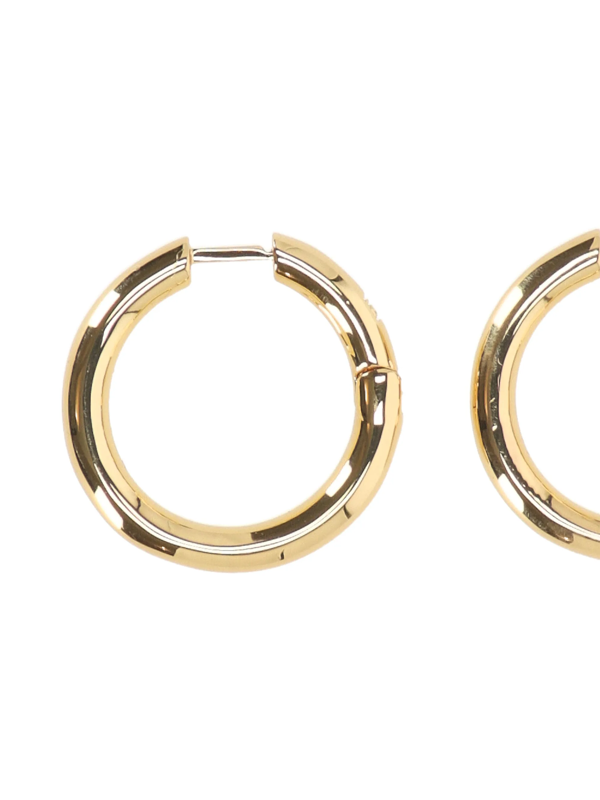 Gold-Plated Bronze Eva Earrings