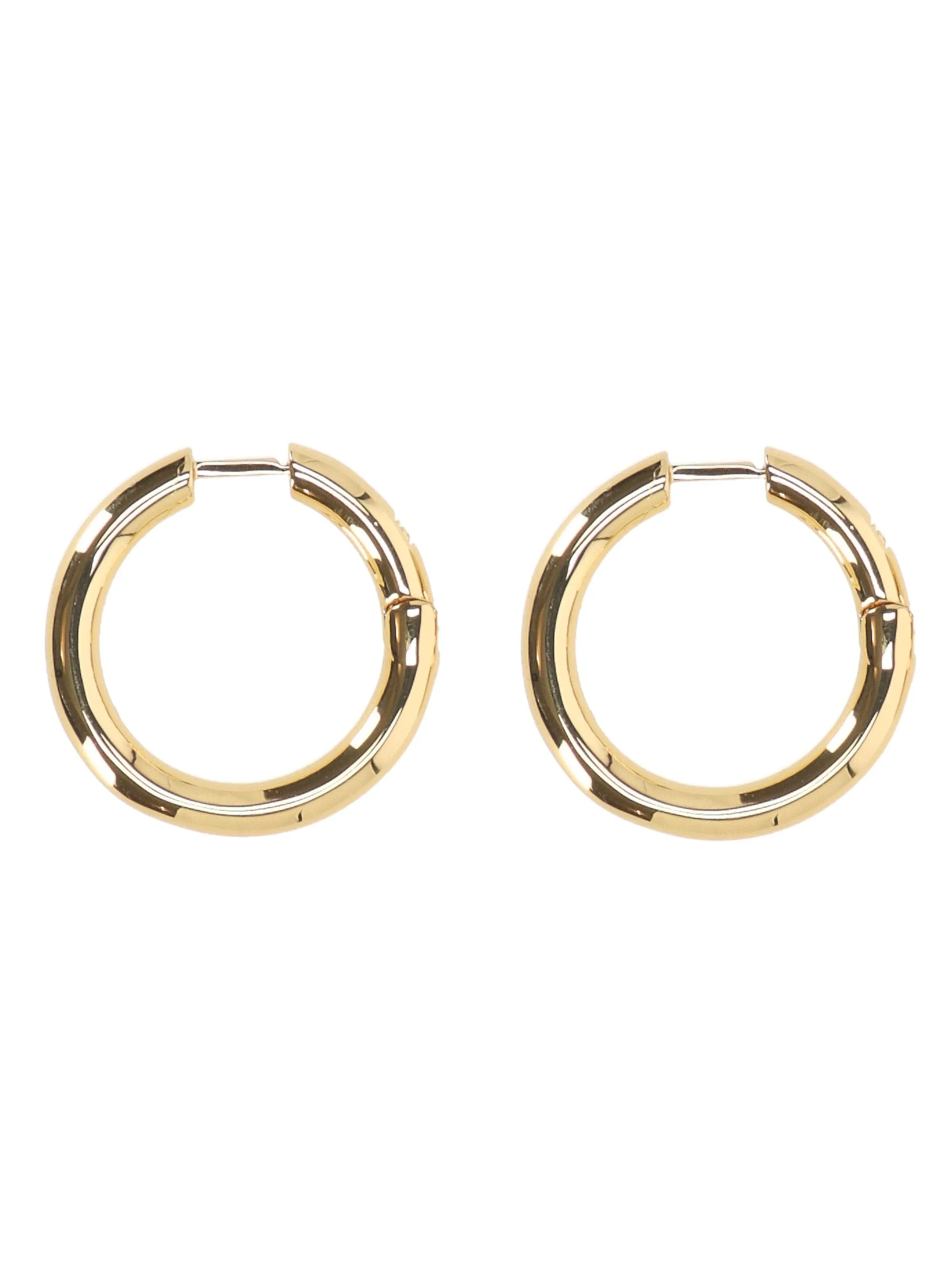 Gold-Plated Bronze Eva Earrings