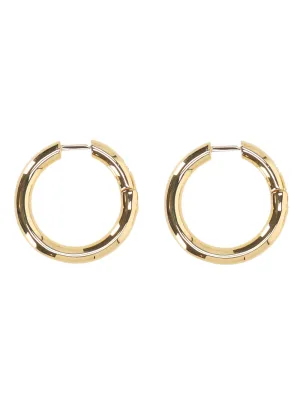 Gold-Plated Bronze Eva Earrings