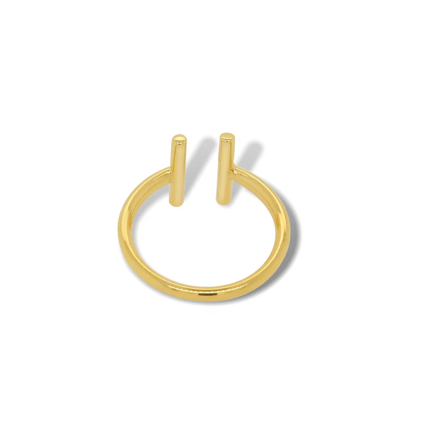 Golden Bar Ring