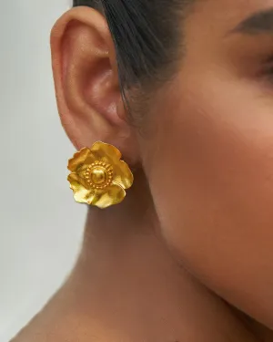 Gul Studs - Antique Gold