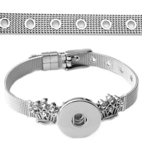 High Quality Stainless Steel Crown Charm Bracelets For Women