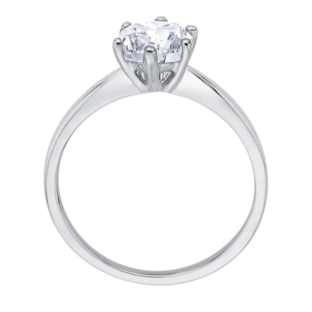 KATARINA 1 1/4 cttw Diamond Solitaire Promise Ring