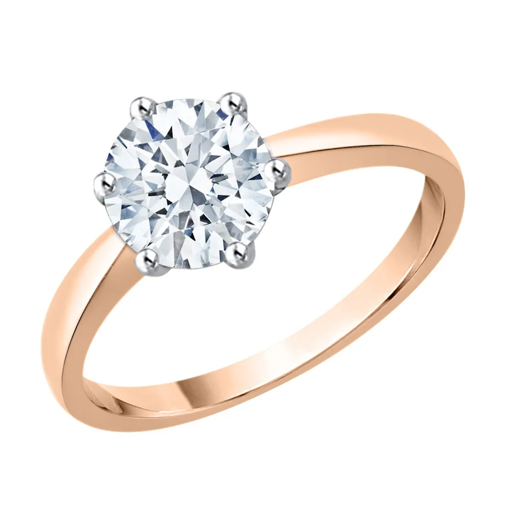 KATARINA 1 1/4 cttw Diamond Solitaire Promise Ring