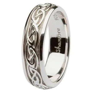 Ladies Silver Celtic knot Ring