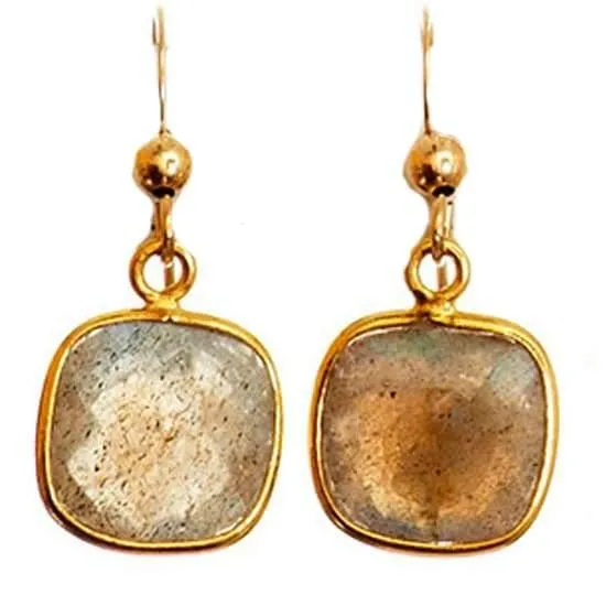 Lucy Bezeled Everyday Earrings