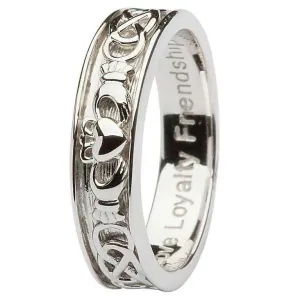 Men's Claddagh Wedding Ring