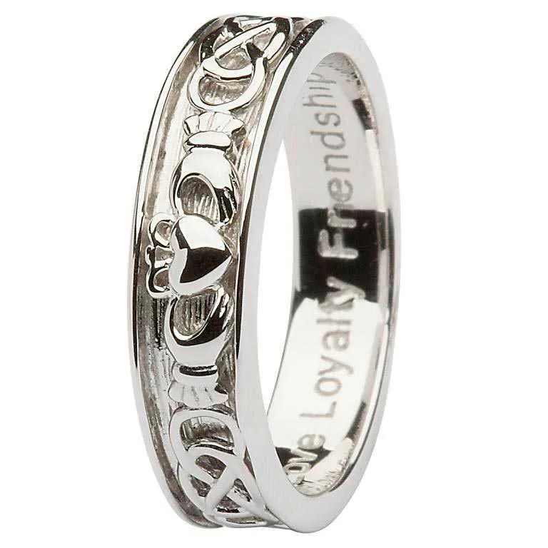 Men's Claddagh Wedding Ring