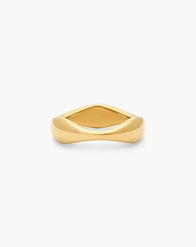 Nuna Bold Wave Ring