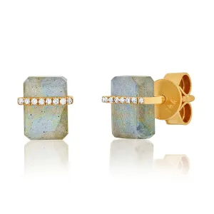 ODYSSEY STUDS, LABRADORITE