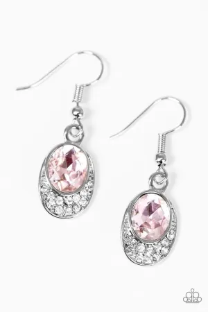 Paparazzi Earring ~ As Humanly POSH-ible - Pink