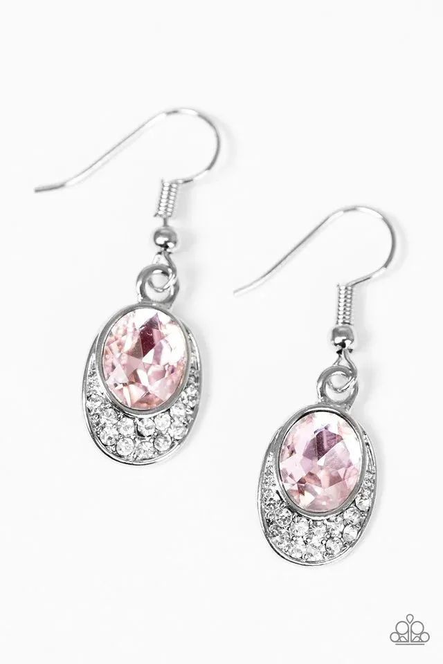 Paparazzi Earring ~ As Humanly POSH-ible - Pink