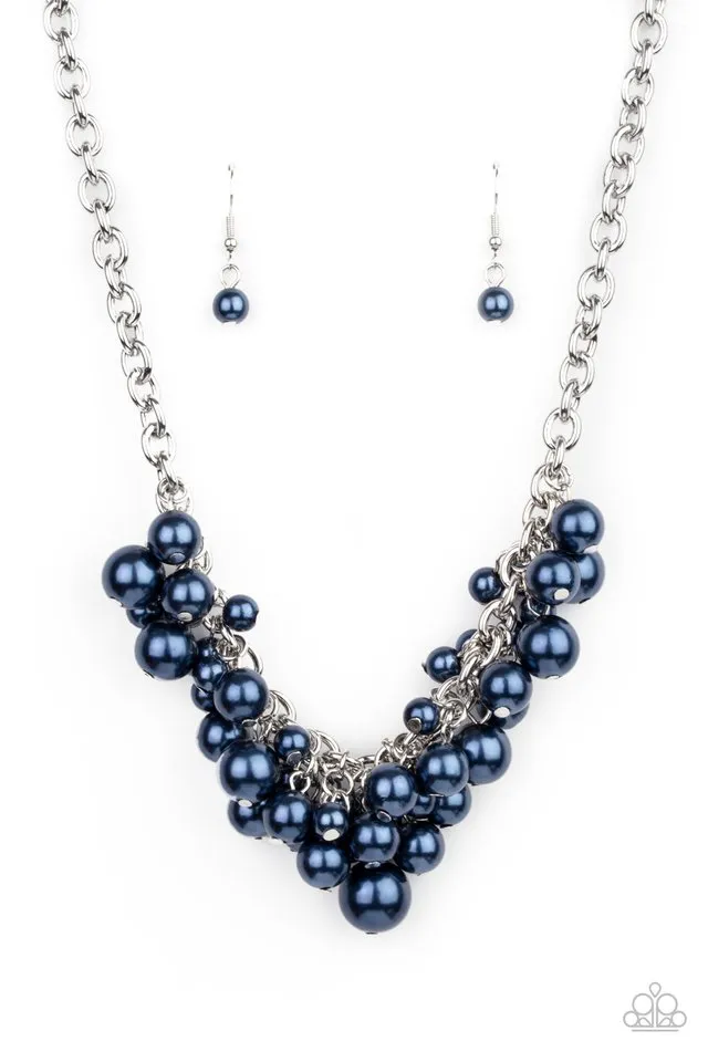 Paparazzi Necklace ~ Down For The COUNTESS - Blue