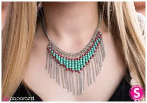 Paparazzi Necklace ~ Queen Of the Desert - Multi