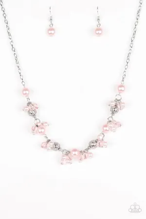 Paparazzi Necklace ~ Weekday Wedding - Pink