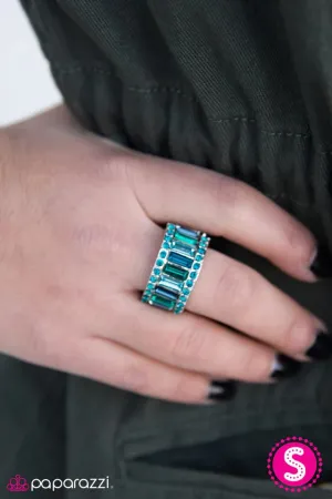 Paparazzi Ring ~ On The Treasure Map - Blue