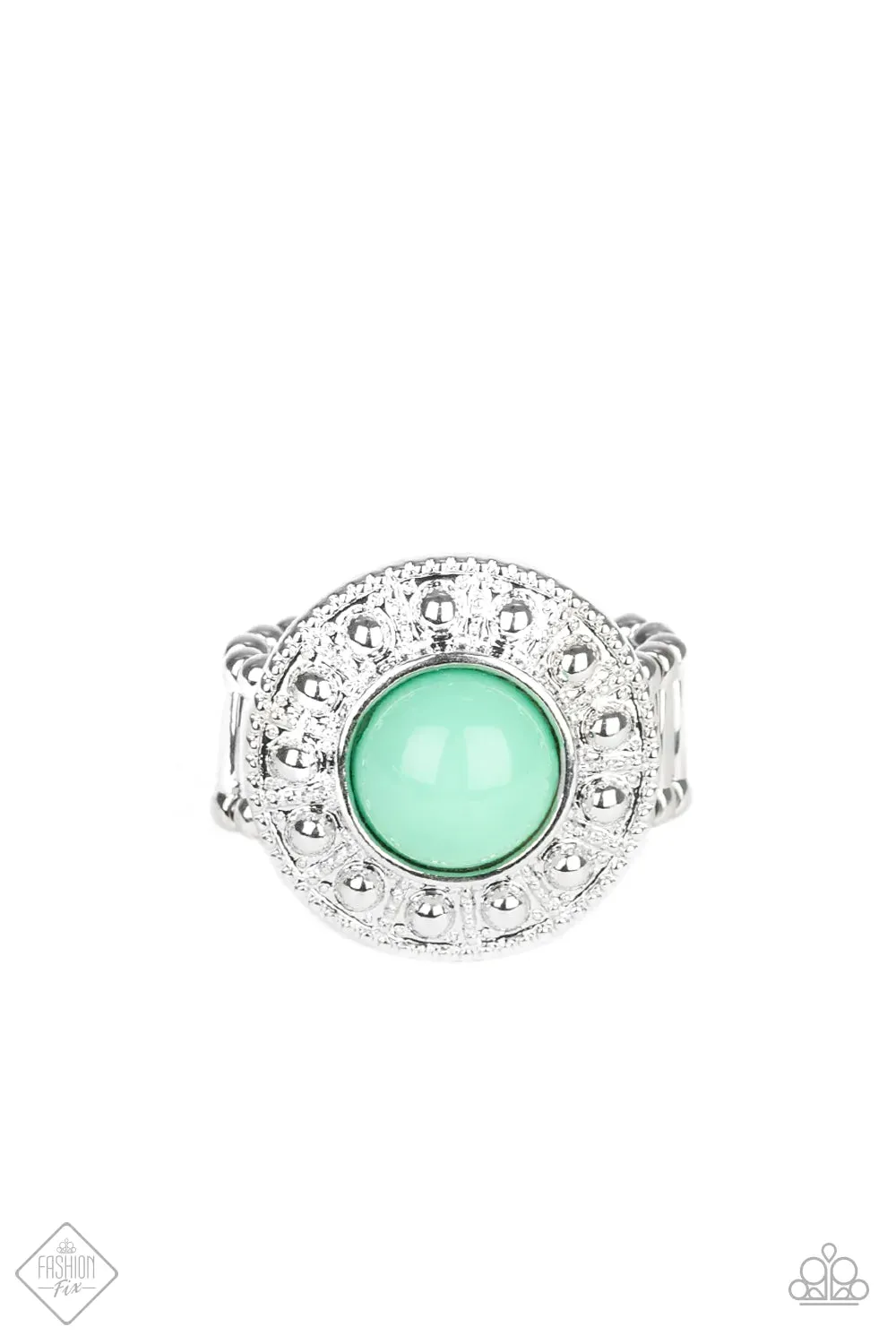 Paparazzi Ring ~ Treasure Chest Shimmer  - Green