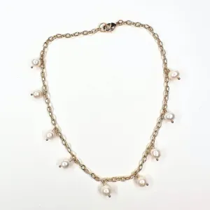 Pearl Dangle Chain Necklace