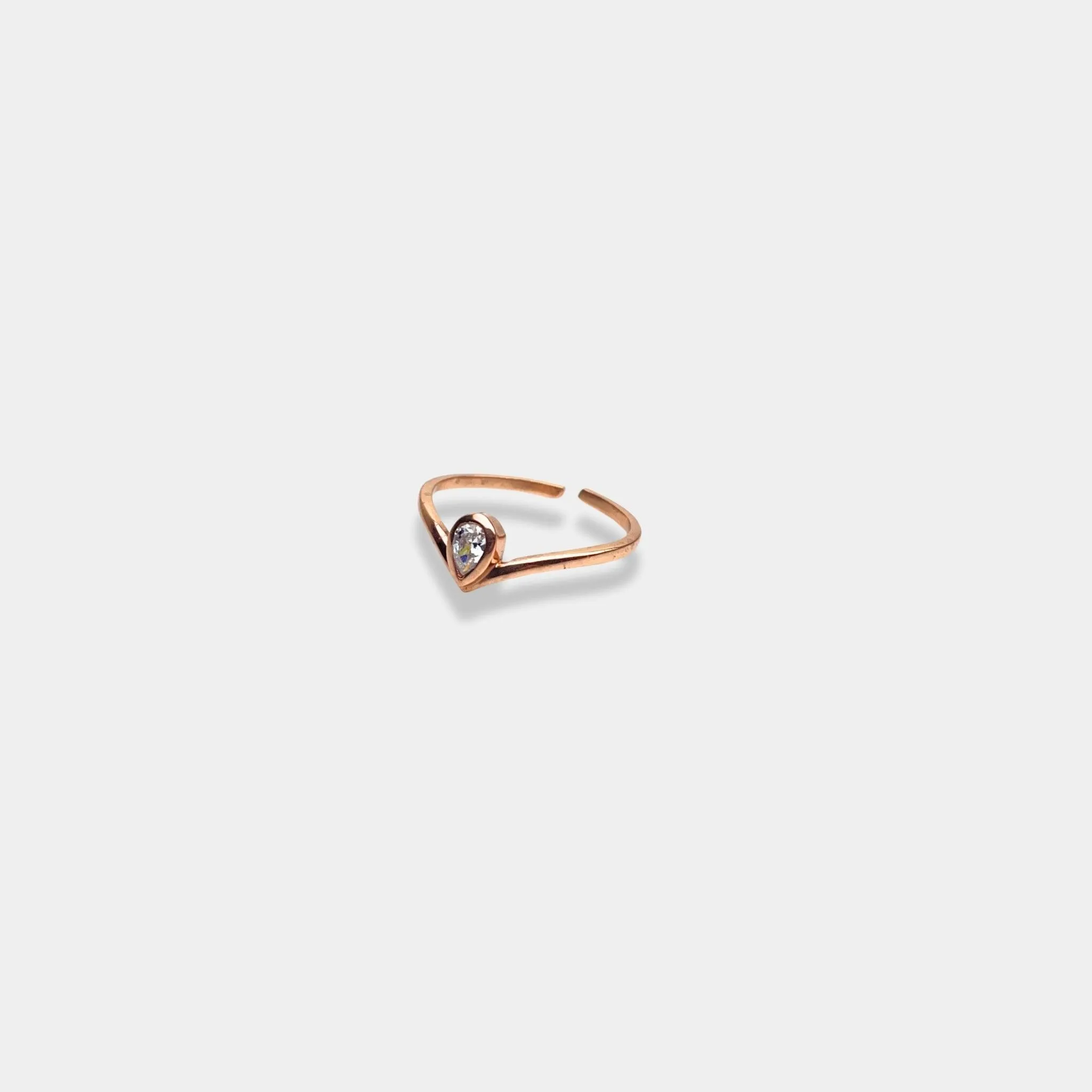 rose gold Love Elegance Rings