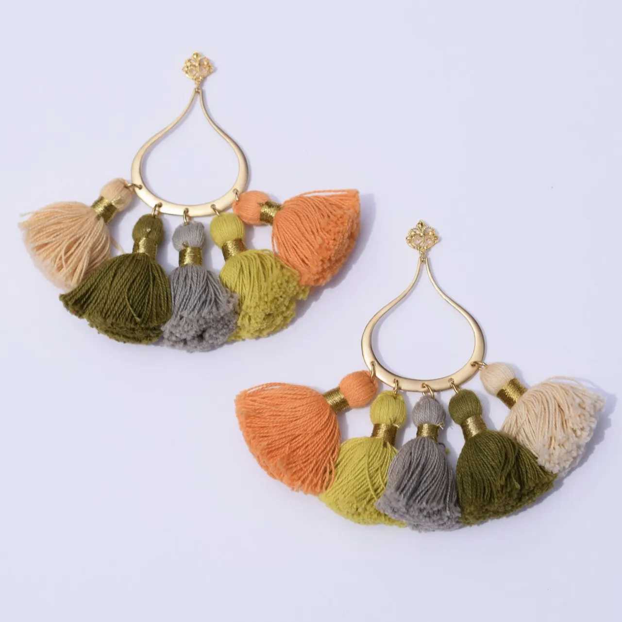 Safari Chic Tassel Earring