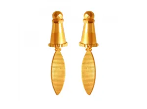 Simple & Elegant 22k Gold Earrings